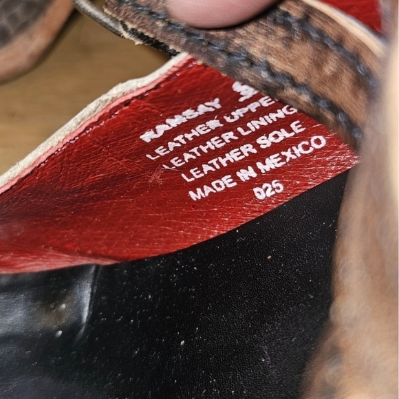 Freebird Ramsay Croc Gray 9 - Picture 6 of 7